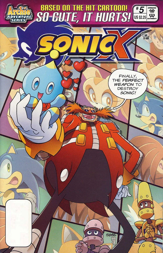 Sonic X #5 [rare books]
