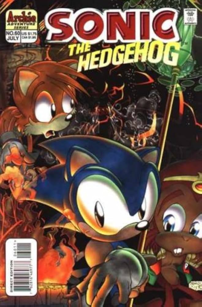 Sonic the Hedgehog No 60 July [rare books]