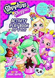 Shopkin Shoppie Press Out Play Actvty Bk