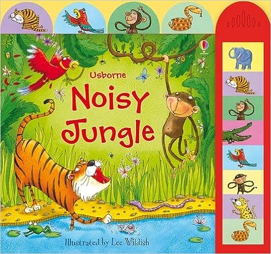 USBORNE NOISY JUNGLE [Board book ] [SOUND BOOK]