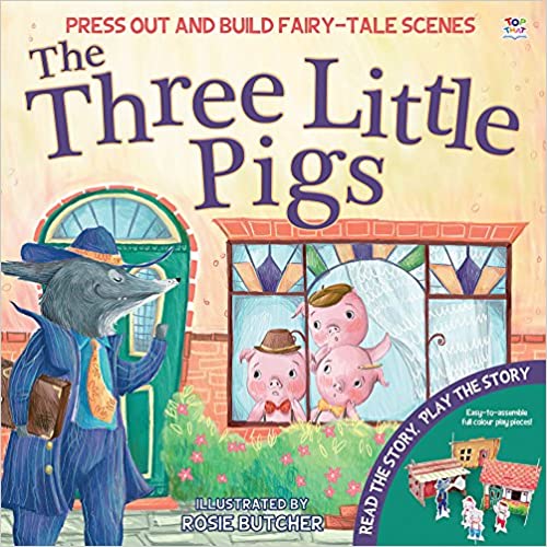 The Three Little Pigs (Junior Press Out and Build) [Hardcover]
