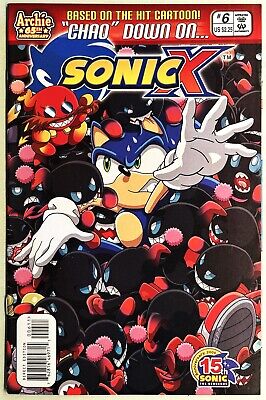 Sonic X #6 [rare books]