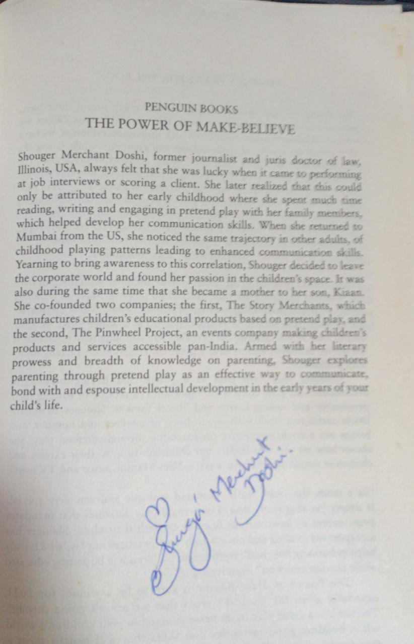 The Power of Make-Believe [SING COPY] (RARE BOOKS)