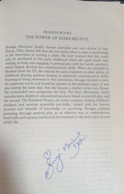 The Power of Make-Believe [SING COPY] (RARE BOOKS)