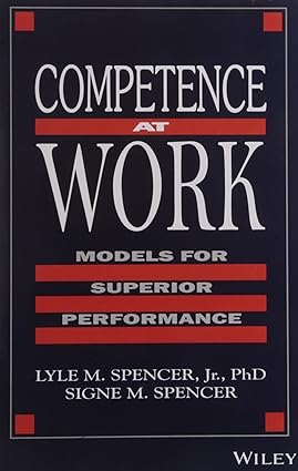 Competence at Work [HARDCOVER] [RARE BOOKS]