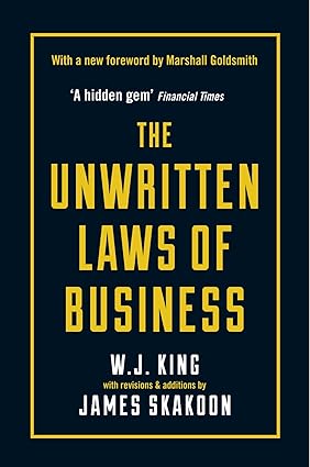 The unwritten laws of business [hardcover] [rare books]