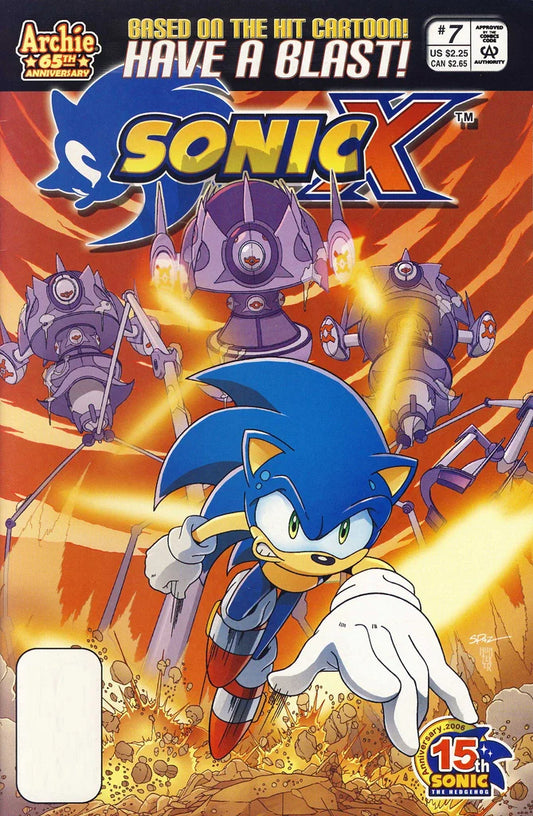 Sonic X #7 [rare books]
