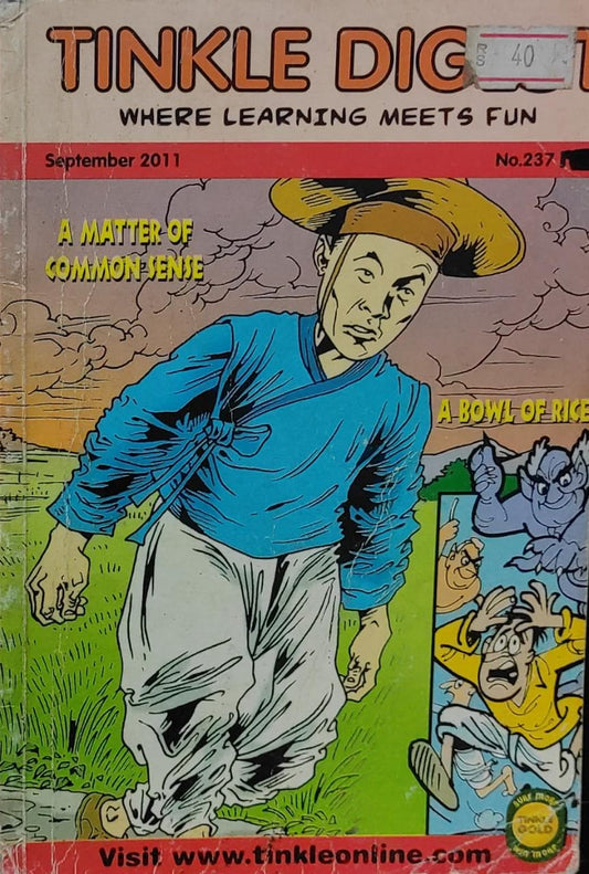 TINKLE DIGEST Where learning meets fun NO.237 SEPTEMBER-2011