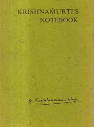 Krishnamurti's notebook [with sign copy] [rare books]