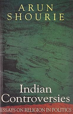 Indian Controversies [rare books]