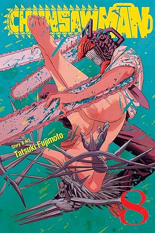 Chainsaw Man Vol. 08 by Tatsuki Fujimoto [Manga] [rare books]