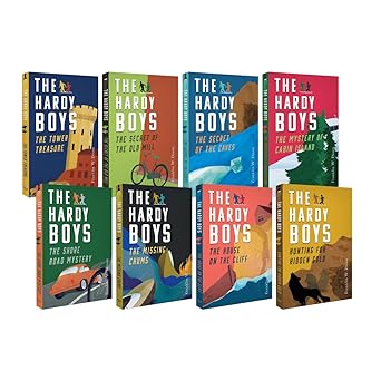 Hardy Boys:Original Case Files Box Set of 8 by Hardy Boys| Franklin W. Dixon |Wilco International LLP [Premium Books]