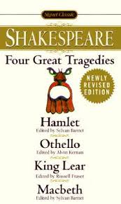 Four great tragedies: hamlet, othello, king lear, macbeth [rare books]