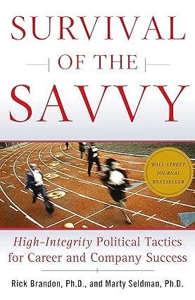 Survival of the Savvy [HARDCOVER] [RARE BOOKS]