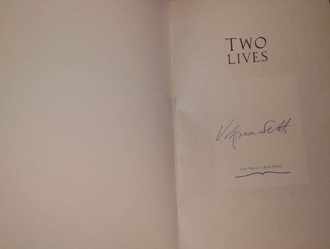Two Lives [Hardcover] [SIGN COPY]