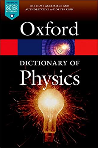 A dictionary of physics