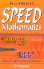 Speed Mathematics [rare books] by 'Bill handley – Clapping Pages