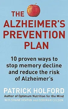 The Alzheimer's Prevention Plan [RARE BOOKS]