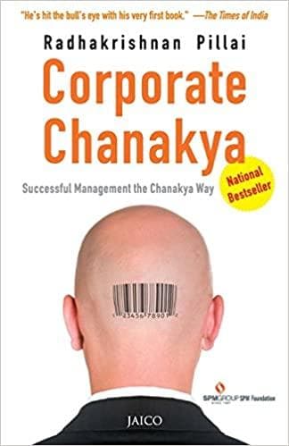 Corporate chanakya  [bookskilowise] 0.400g x rs 400/-kg by radhakrishnan pillai