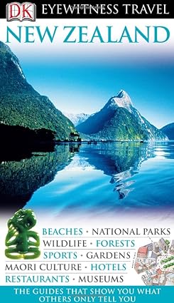 New Zealand DK Eyewitness Travel Guide [RARE BOOK]