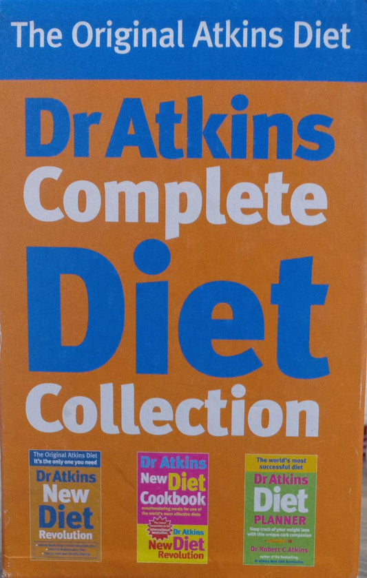 Dr Atkins Complete Diet Collection [BOX SET OF 3 BOOKS] (RARE BOOKS)