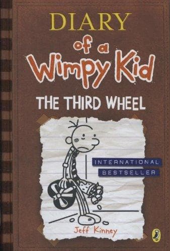 Diary of a wimpy kid: The third wheel by jeff kinney [Hardcover]