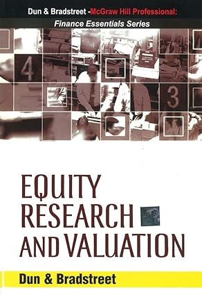 EQUITY RESEARCH AND VALUATION [HADCOVER] [RARE BOOKS]