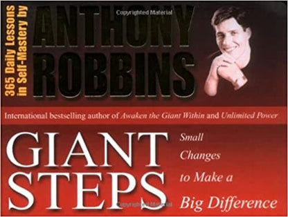 Giant steps: small changes to make a big difference by anthony robbins