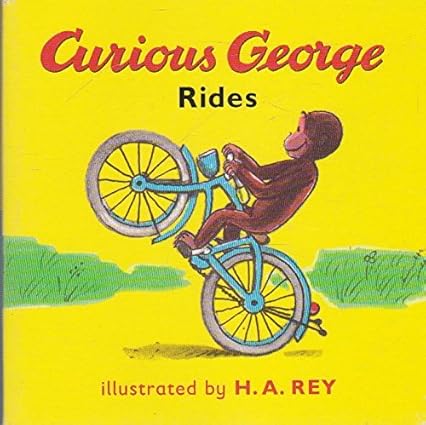 Curious George Rides Board Book [Hardcover]