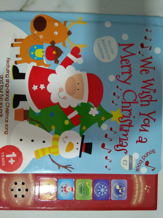 We Wish You A Merry Christmas - SOUND BOOK (HARDBOUND)