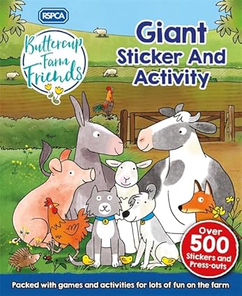 Buttercup Farm Friends: Giant Sticker and Activity