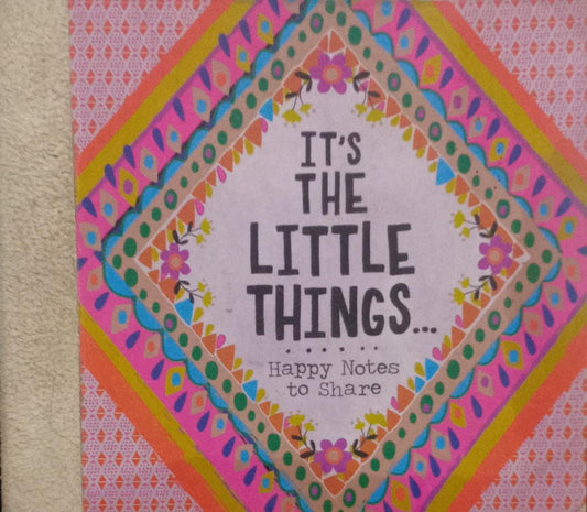 It's The Little Things... / happy notes to share (RARE BOOKS)