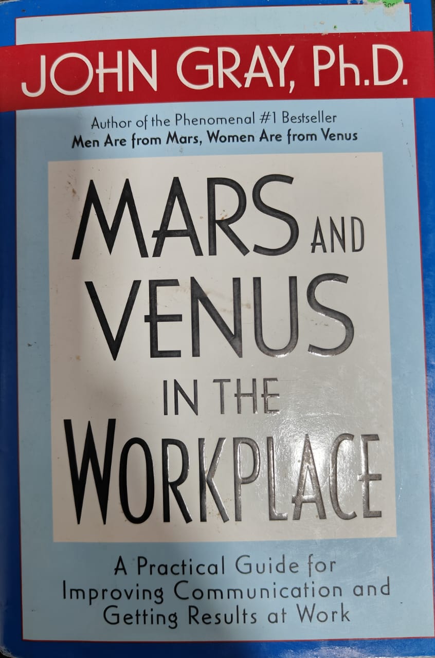 Mars and Venus in the Workplace [HARDCOVER] [RARE BOOK]
