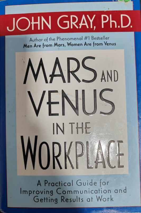Mars and Venus in the Workplace [HARDCOVER] [RARE BOOK]