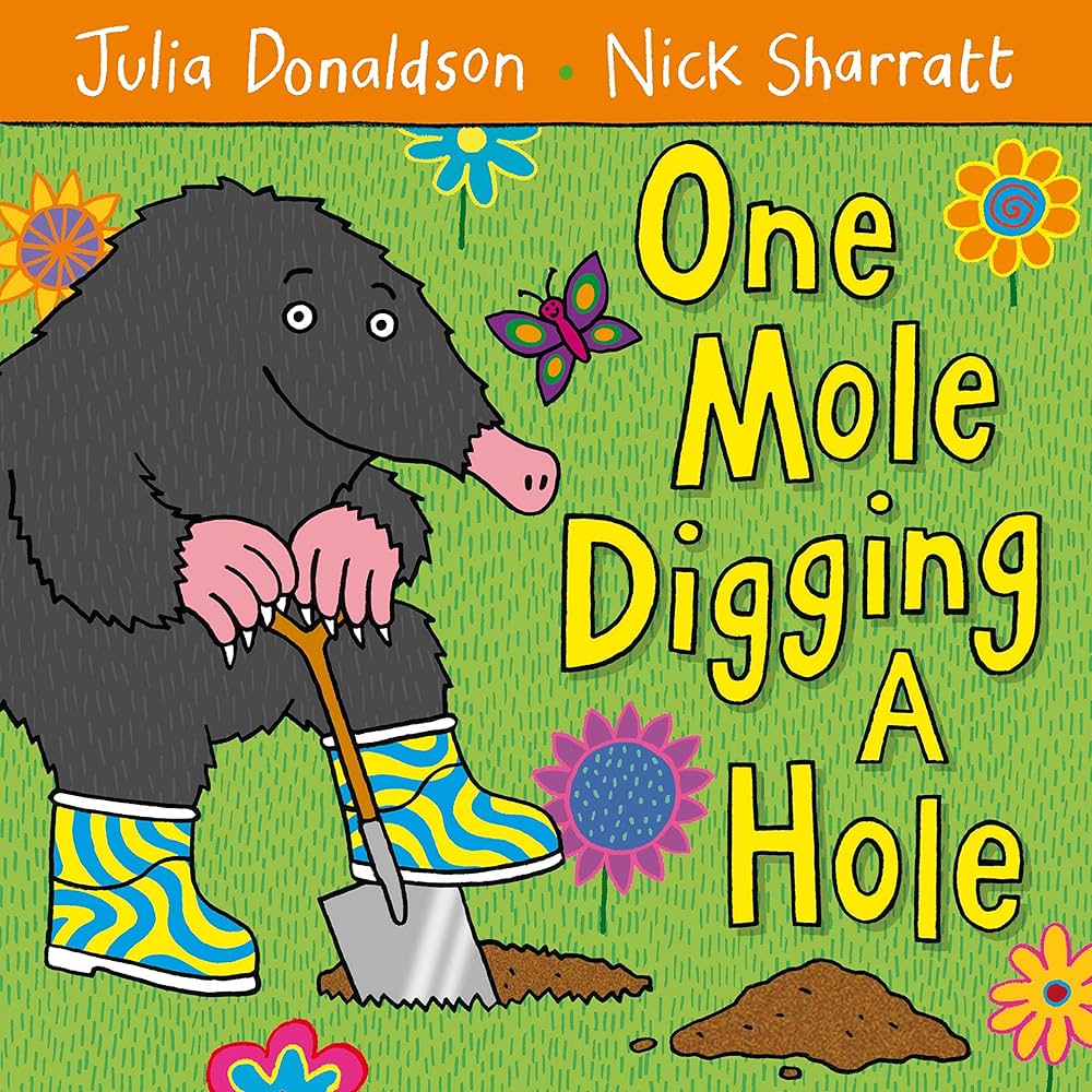 One Mole Digging a Hole – Clapping Pages