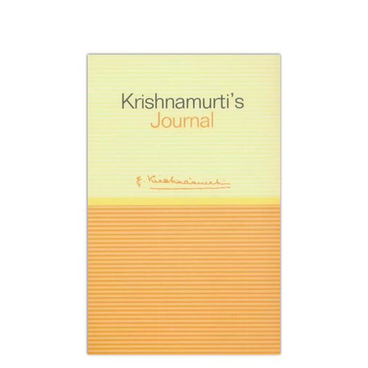 Krishnamurti's Journal