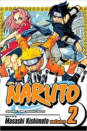 Naruto VOL. 02 by Masashi Kishimoto [rare books]