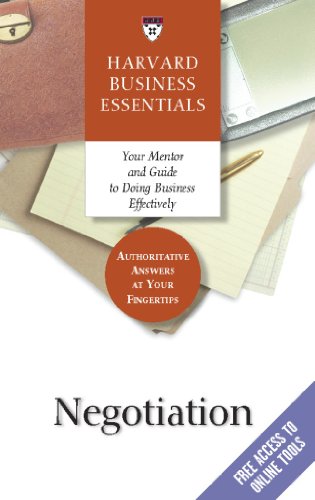 Harvard Business Essentials: Guide to Negotiation by Harvard Business Essentials