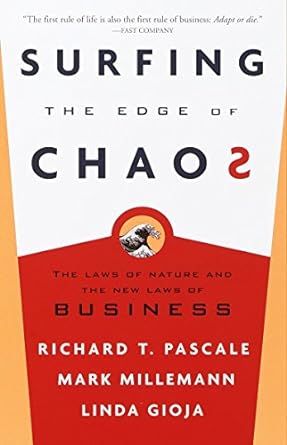 Surfing the edge of chaos [rare books]