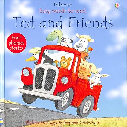 Ted and Friends (Usborne Easy Words to Read) Hardcover