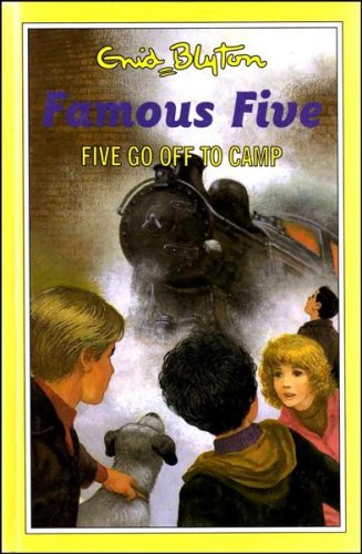 Five go off to camp: 7 [Hardcover]