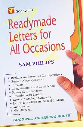 Readymade Letters for all Occasions