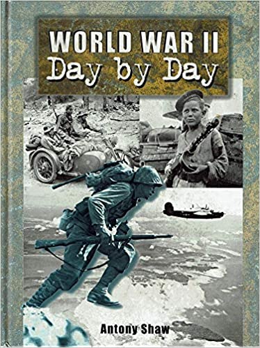 world war 11 day by day Hardcover (RARE BOOKS)