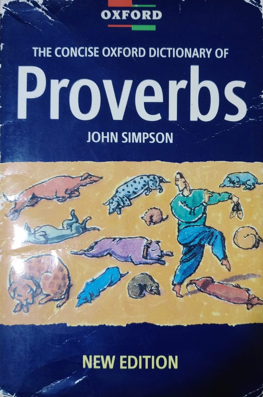 The concise oxford dictionary of proverbs (rare books) – Clapping Pages