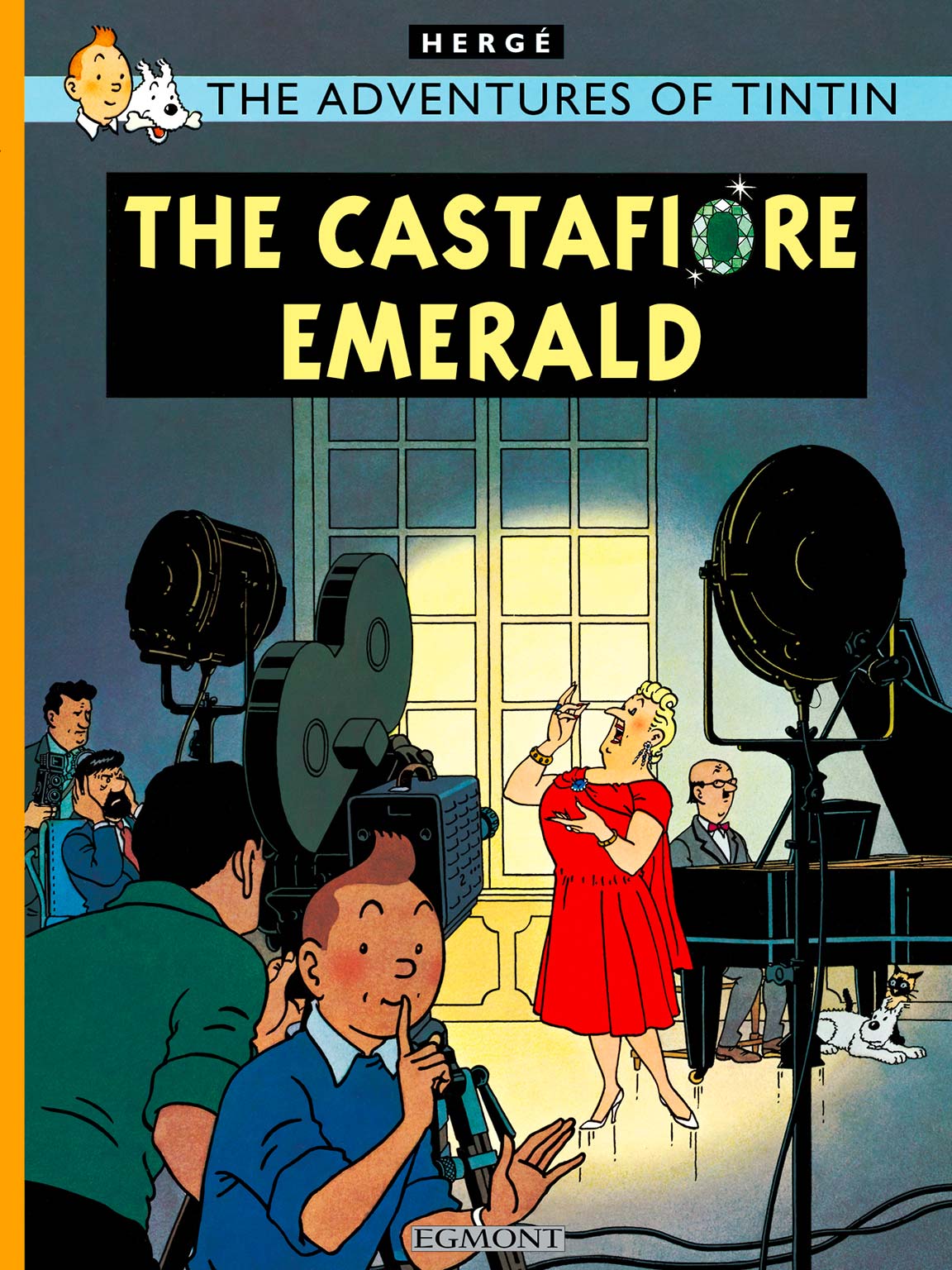 The Castafiore Emerald by Herge [Tintin] [Graphic Novel]
