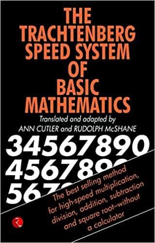 The Trachtenberg Speed System of Basic Mathematics