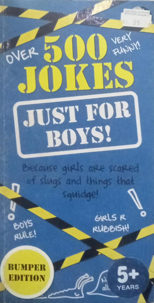 Over 500 jokes very funny just for boys! [RARE BOOKS]