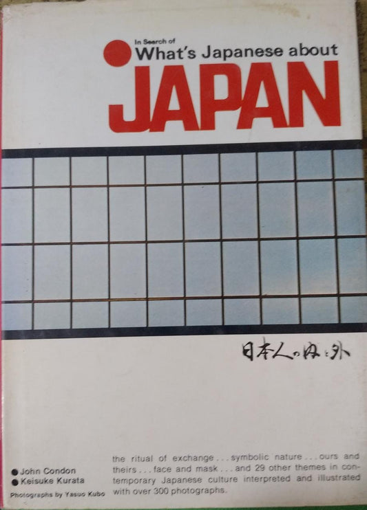 What's Japanese about Japan [HARDCOVER]