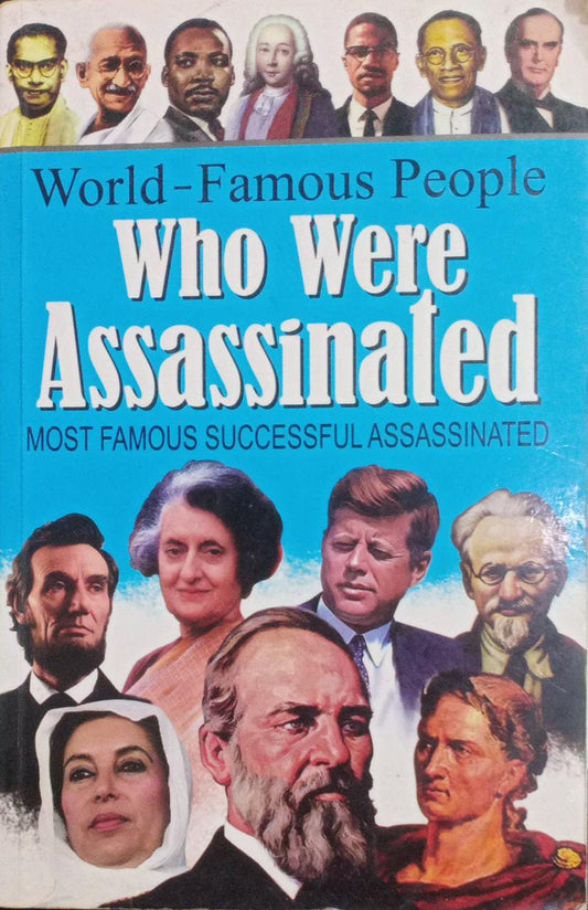 World Famous People who were Assassinated (RARE BOOKS)