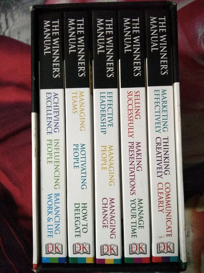 The winner's manual box-set (set of 5 Books) Hardcover